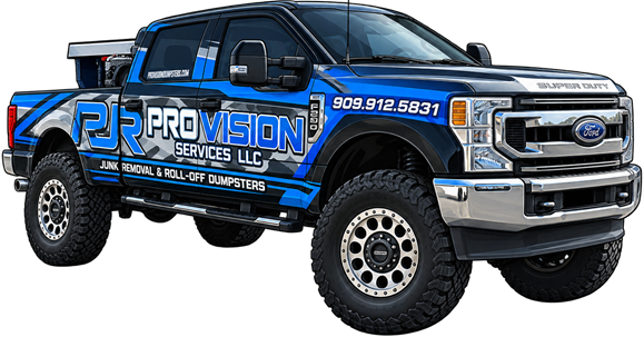 Pro Vision Junk Removal truck